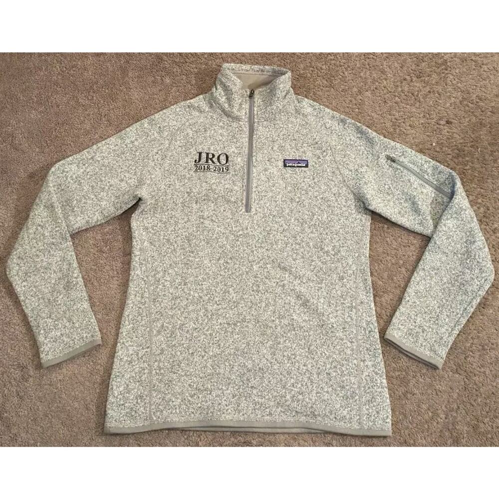 Women's Patagonia Better Sweater 1/4 Zip Pullover STY 25617 Size Medium